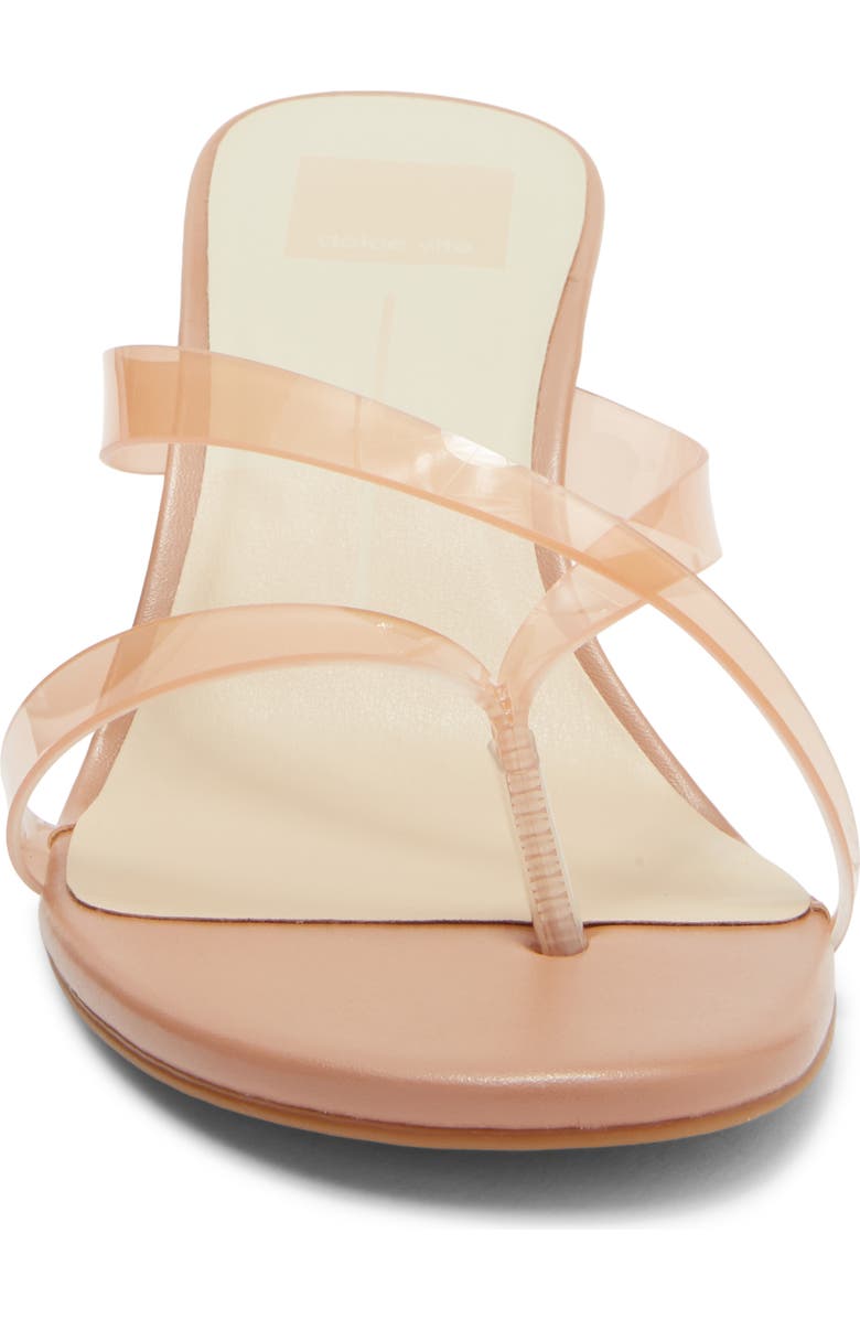 Dolce Vita Daisy Vinyl Slide Sandal, Alternate, color, Whiskey Vinyl