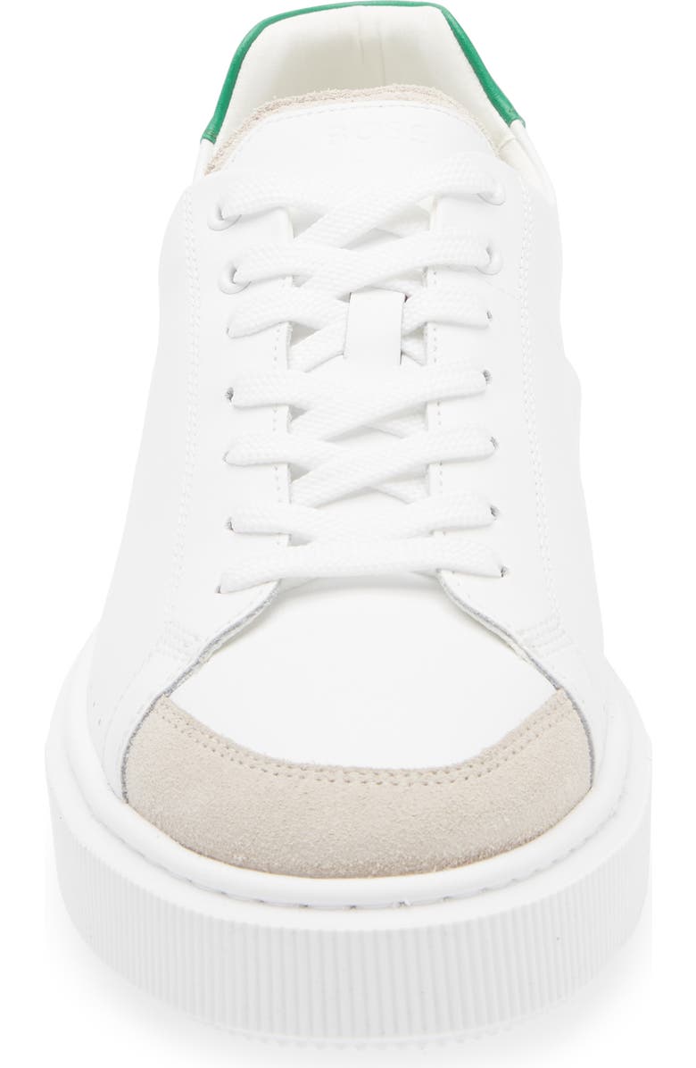 BOSS Colyn Derby Sneaker, Alternate, color, White / Green