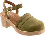 SoftWalk® Fillmore Ankle Strap Platform Clog