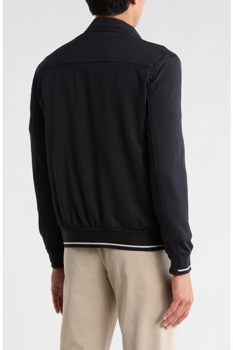 Channel Quilted Jacket, Alternate, color, NAVY