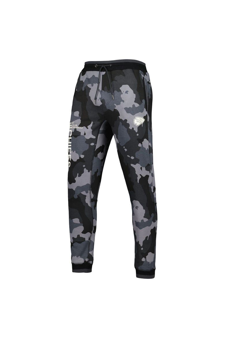 Unisex The Wild Collective Black Kansas City Chiefs Camo Jogger Pants, Alternate, color, Black