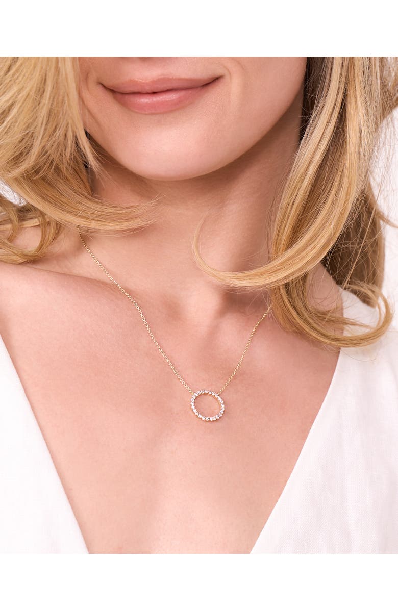 Electric Picks Inner Circle Necklace, Alternate, color, Gold