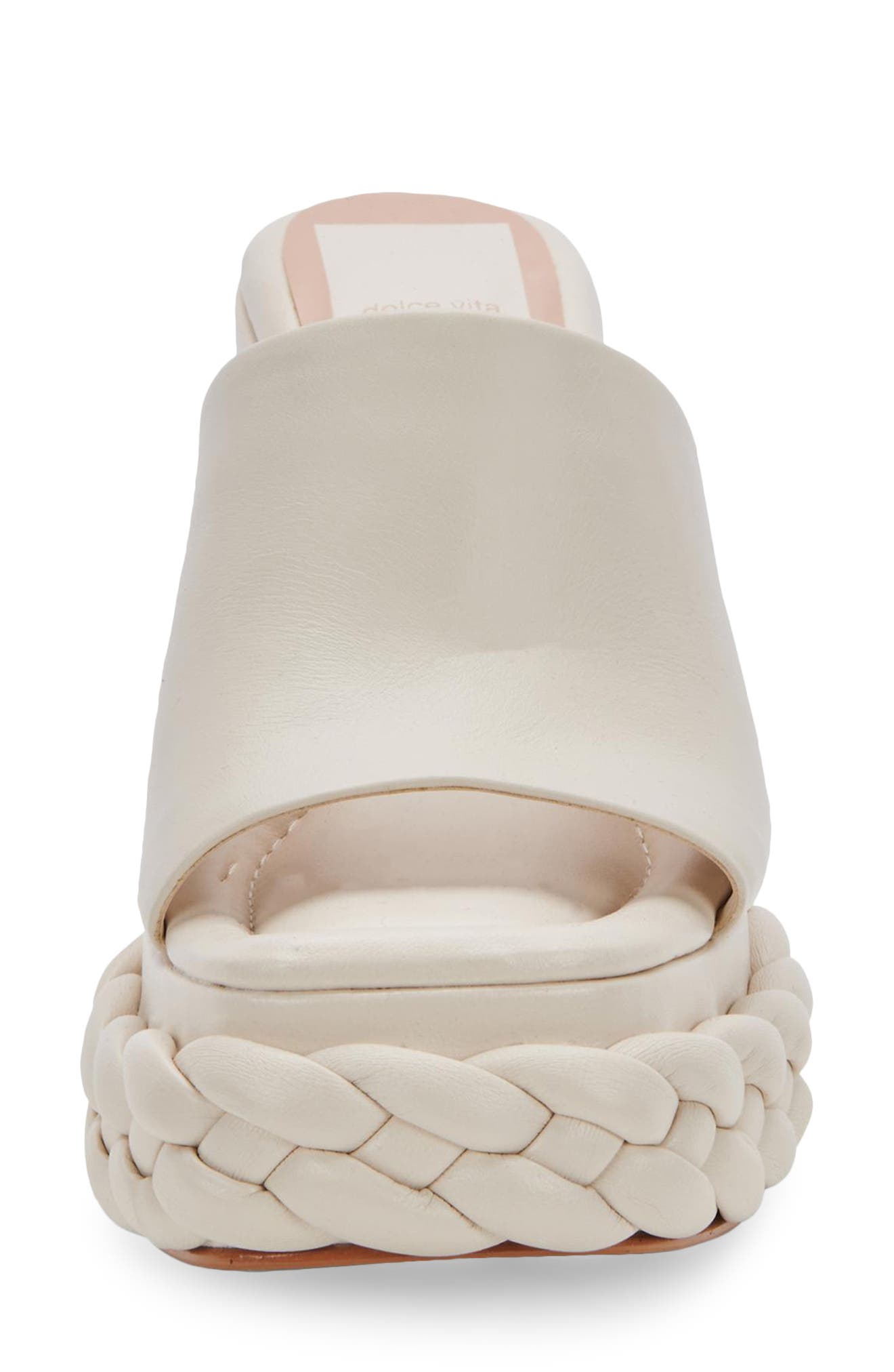 Elene Platform Wedge Sandal, Alternate, color, IVORY LEATHER
