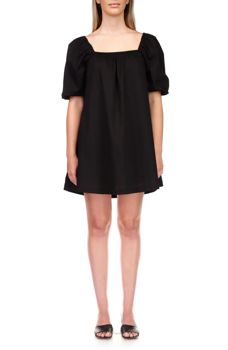 Sanctuary Puff Sleeve Babydoll Minidress, Main, color, 