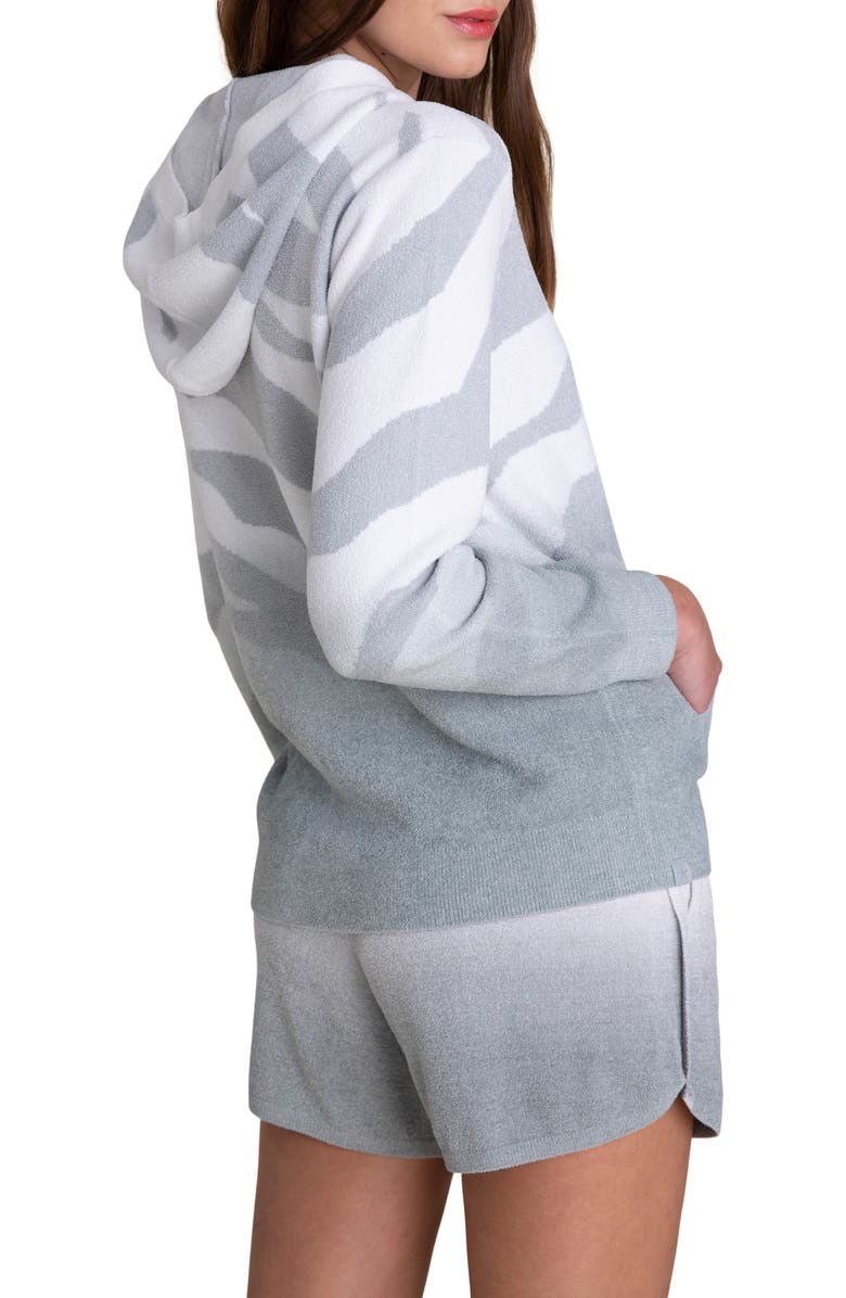 Barefoot Dreams<sup>®</sup> CozyChic<sup>™</sup> Ultra Lite Ocean Reef Zip Hoodie, Alternate, color,