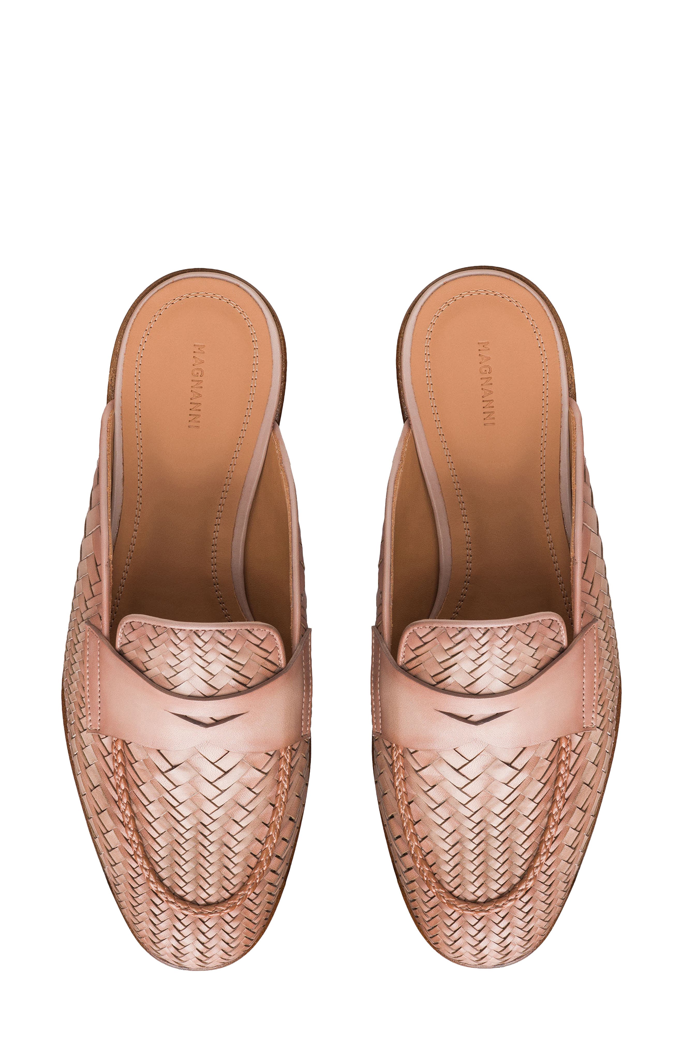 Sonya Woven Mule, Alternate, color, CAMEL
