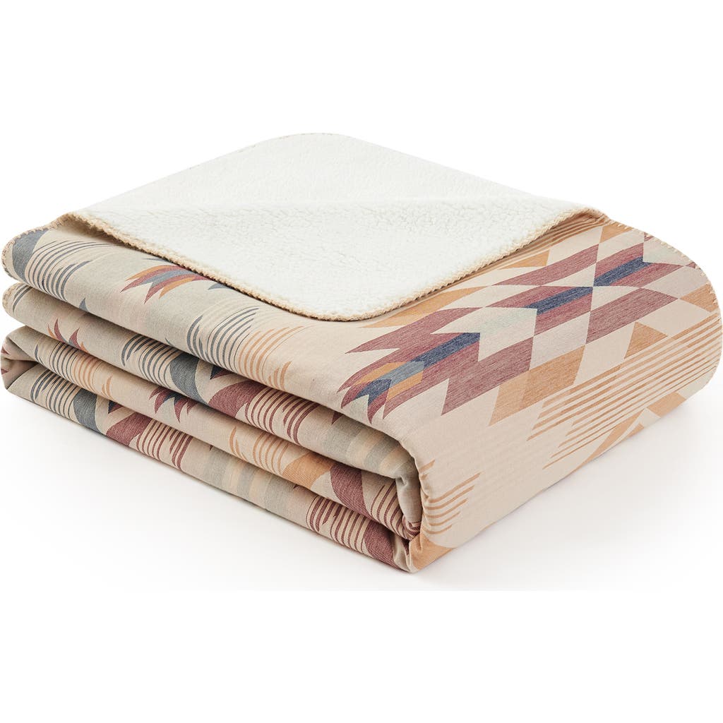 Pendleton Wyeth Fall Cotton Blanket In Neutral