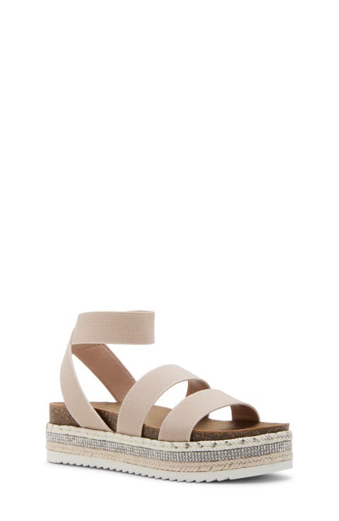 Kids' Jcharisa Ankle Strap Espadrille Platform Sandal (Little Kid & Big Kid)