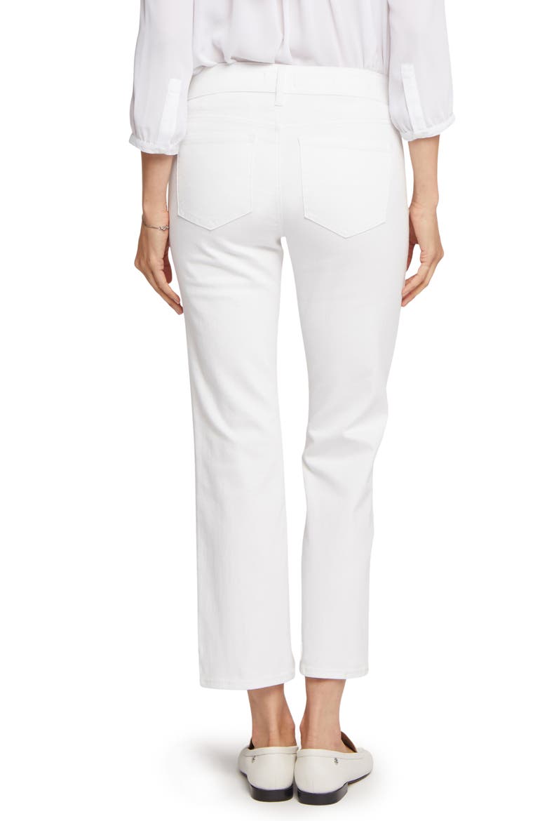 Marilyn Straight Leg Ankle Jeans, Alternate, color, OPTIC WHITE