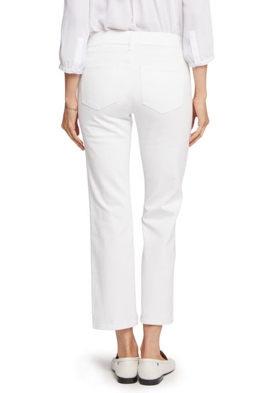 Nydj Petites Marilyn High Rise Ankle Jeans In Optic White In White