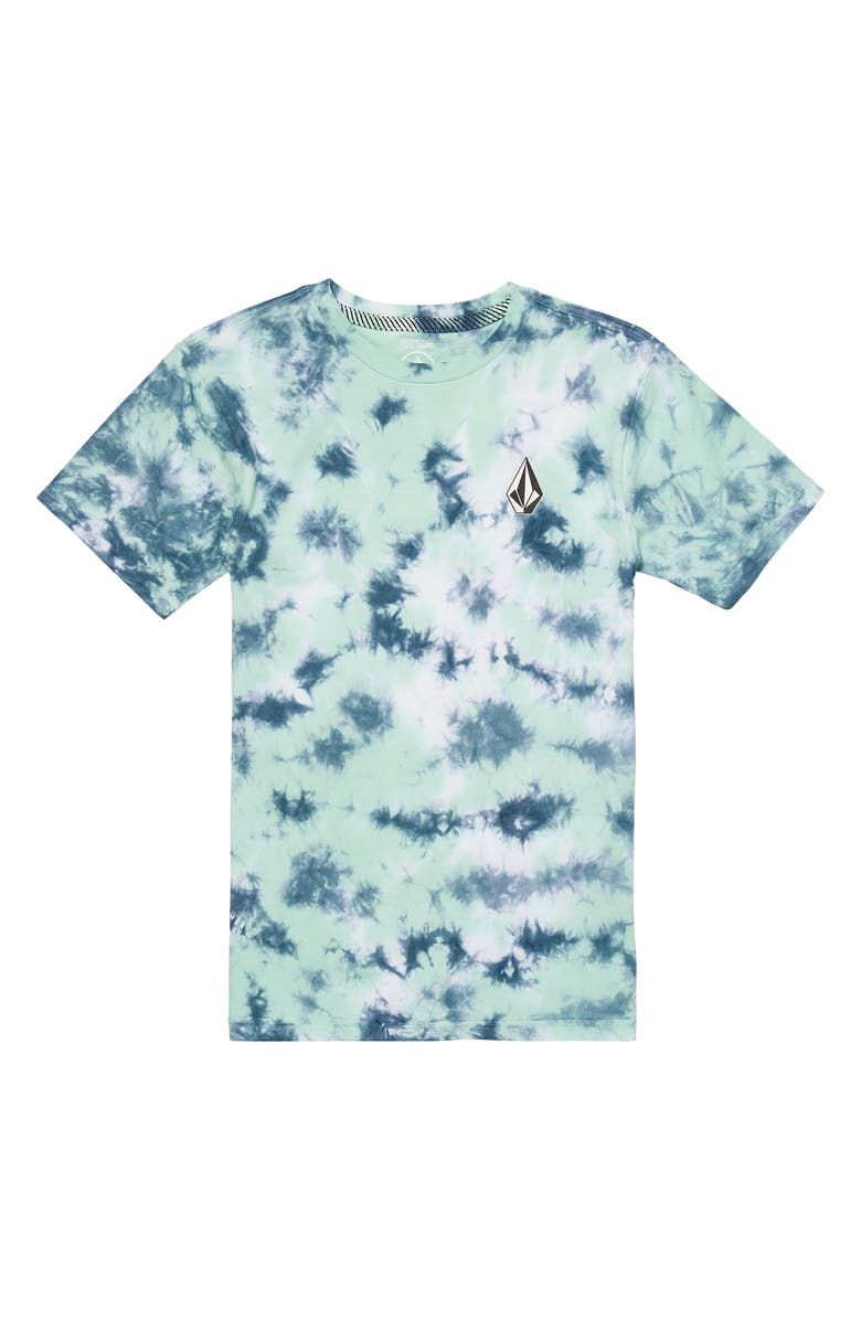Volcom Kids' Iconic Stone Tie Dye T-Shirt, Main, color,