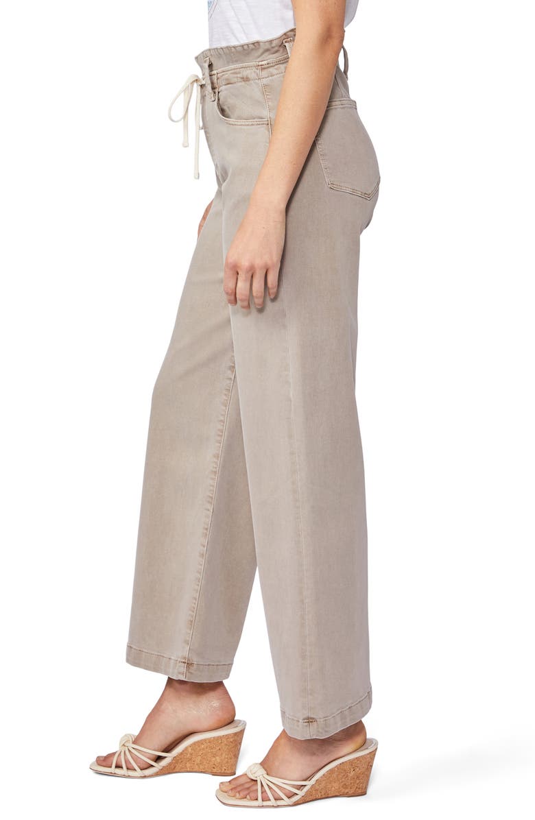 PAIGE Carly Tie Waist Wide Leg Pants, Alternate, color,