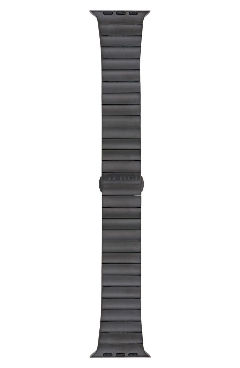 Ted Baker 20mm Apple Watch<sup>®</sup> Watchband, Main, color, Black