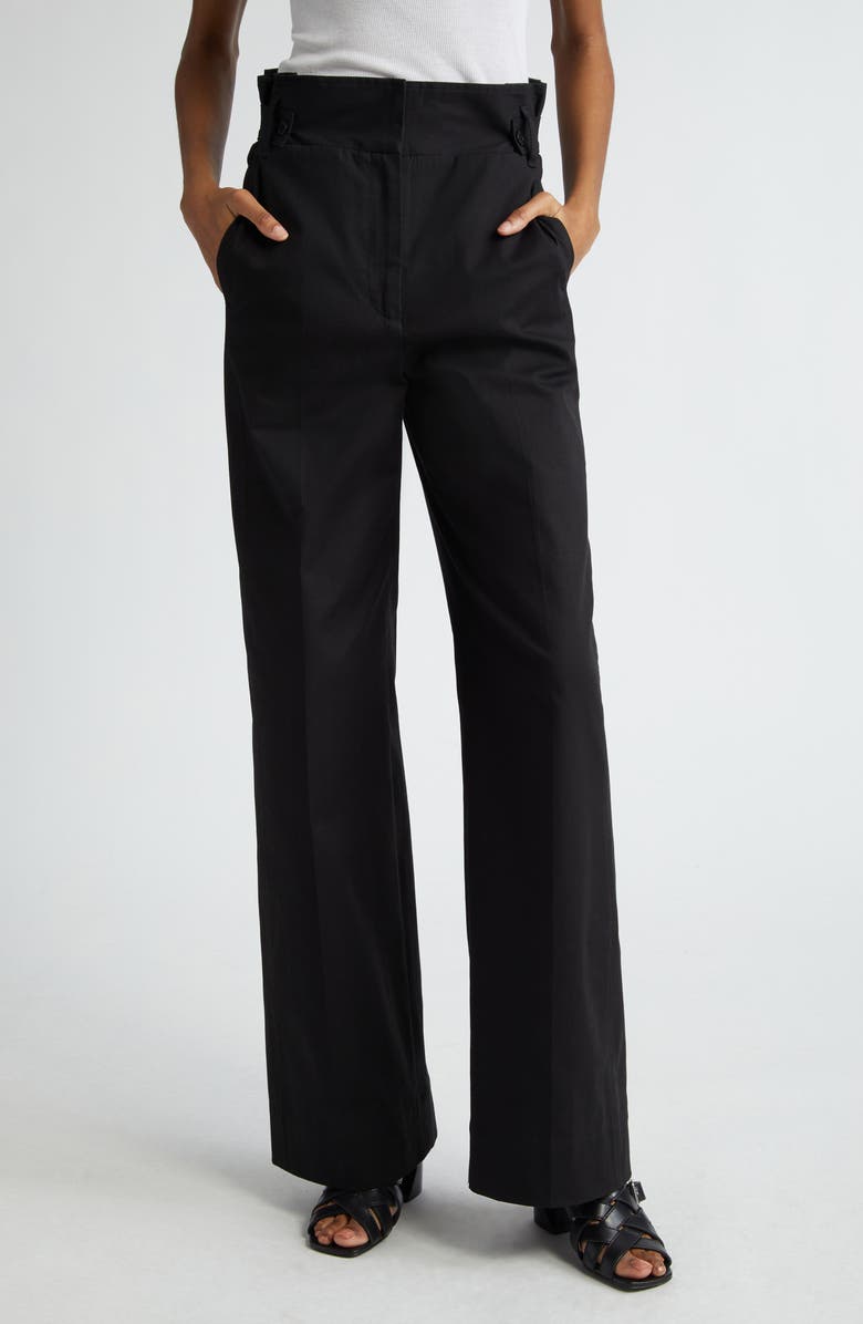 3.1 Phillip Lim Sid High Waist Wide Leg Pants, Main, color,