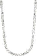 Tasha Round Crystal Tennis Necklace