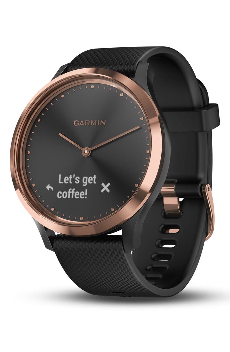 Garmin Vivomove HR Sport Hybrid Smart Watch, 43mm, Main, color,