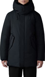 Mackage Sullivan Water Repellent 800 Fill Power Down Parka with Removable Bib