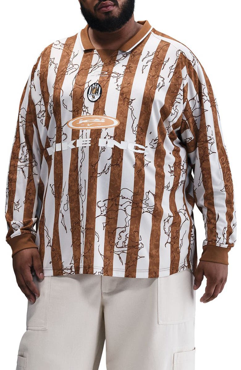 Nike Air Long Sleeve Jersey, Main, color, Light British Tan