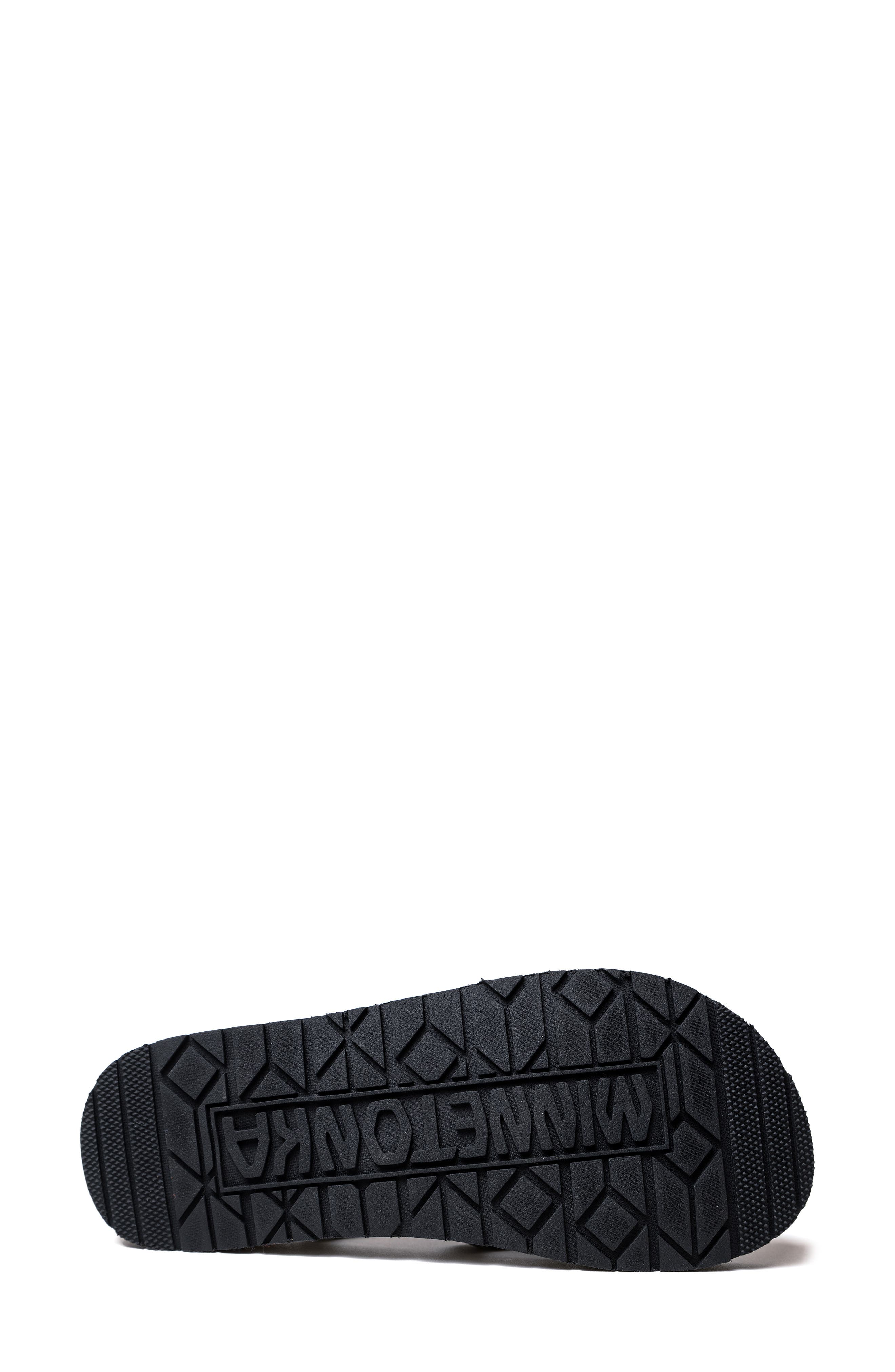 Minnetonka Hedy 2.0 Flip Flop, Alternate, color, Black Geometric