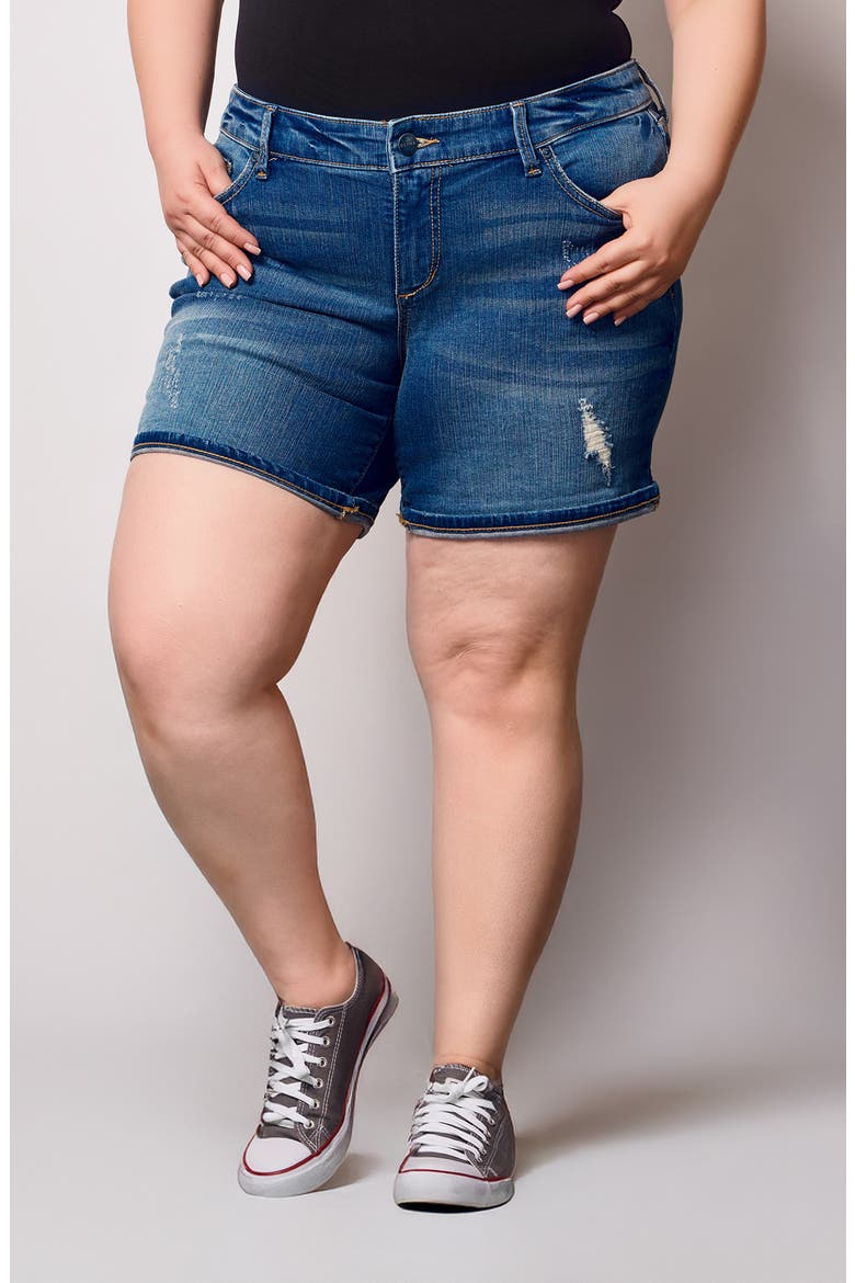 Denim Shorts, Main, color, LUCY