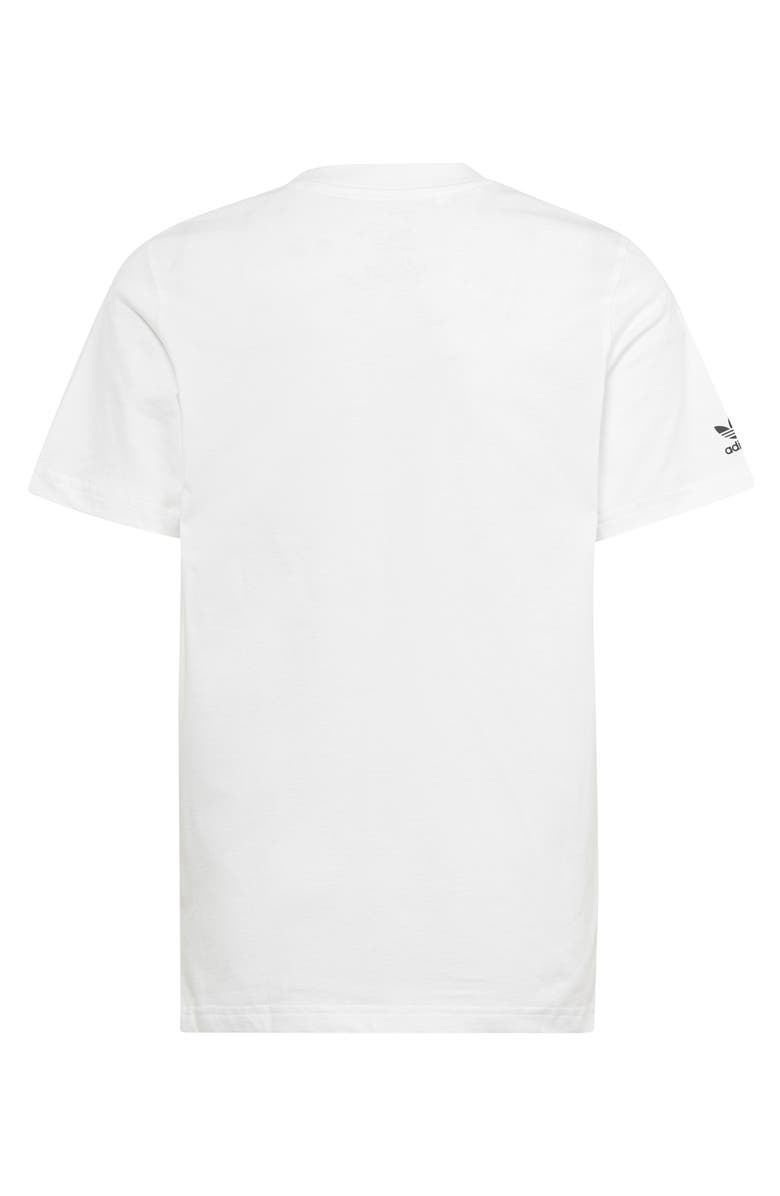 adidas Kids' Trefoil Logo Cotton Graphic Tee, Alternate, color,