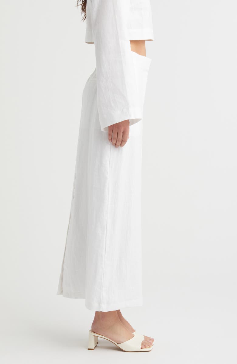 Faithfull the Brand Nelli Linen Maxi Skirt, Alternate, color,