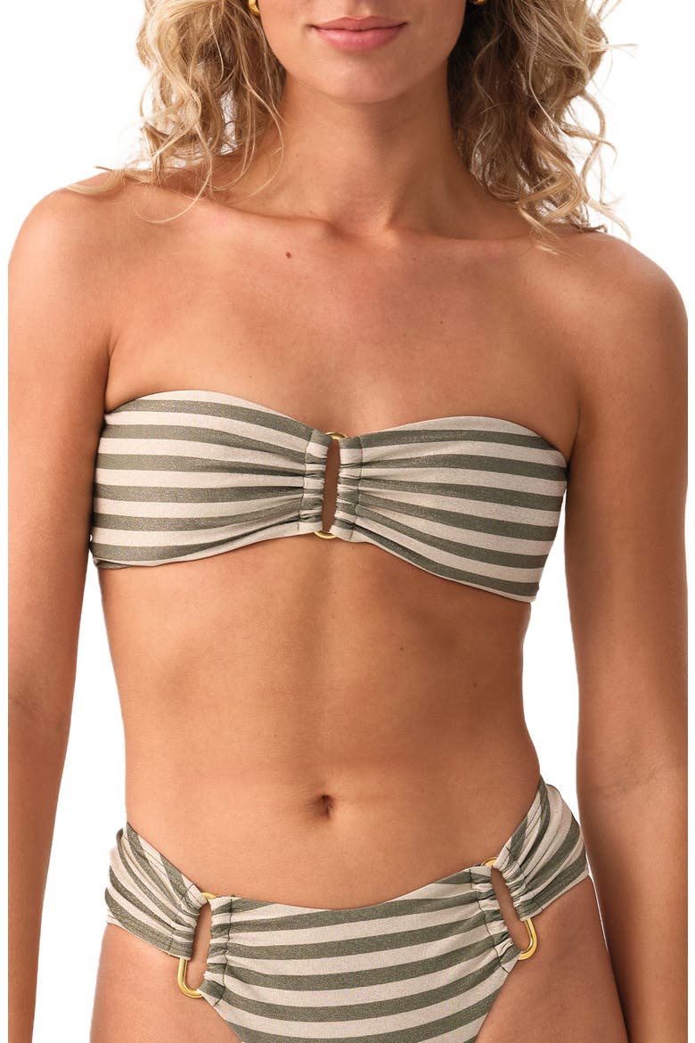 Detail Bandeau Bikini Top, Main, color, MEADOW