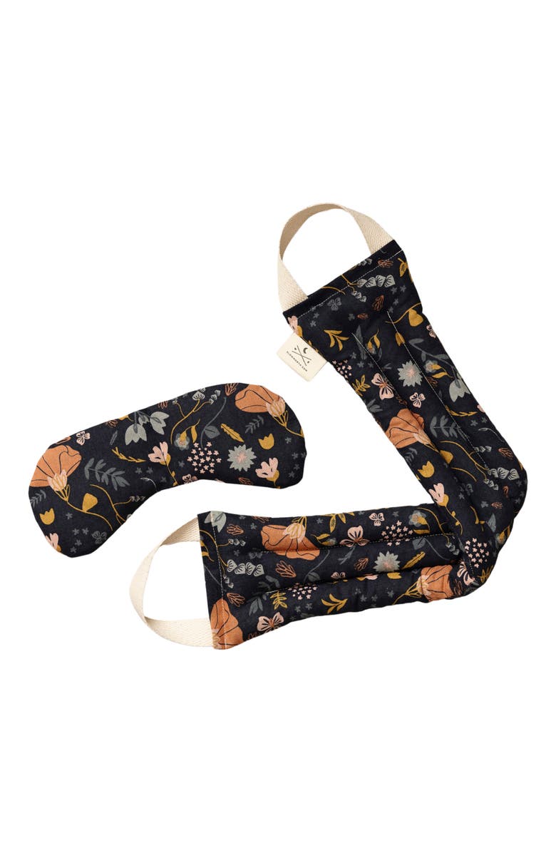 SLOW NORTH Eye Mask + Neck Wrap Bundle - Canyon Springs, Main, color, 