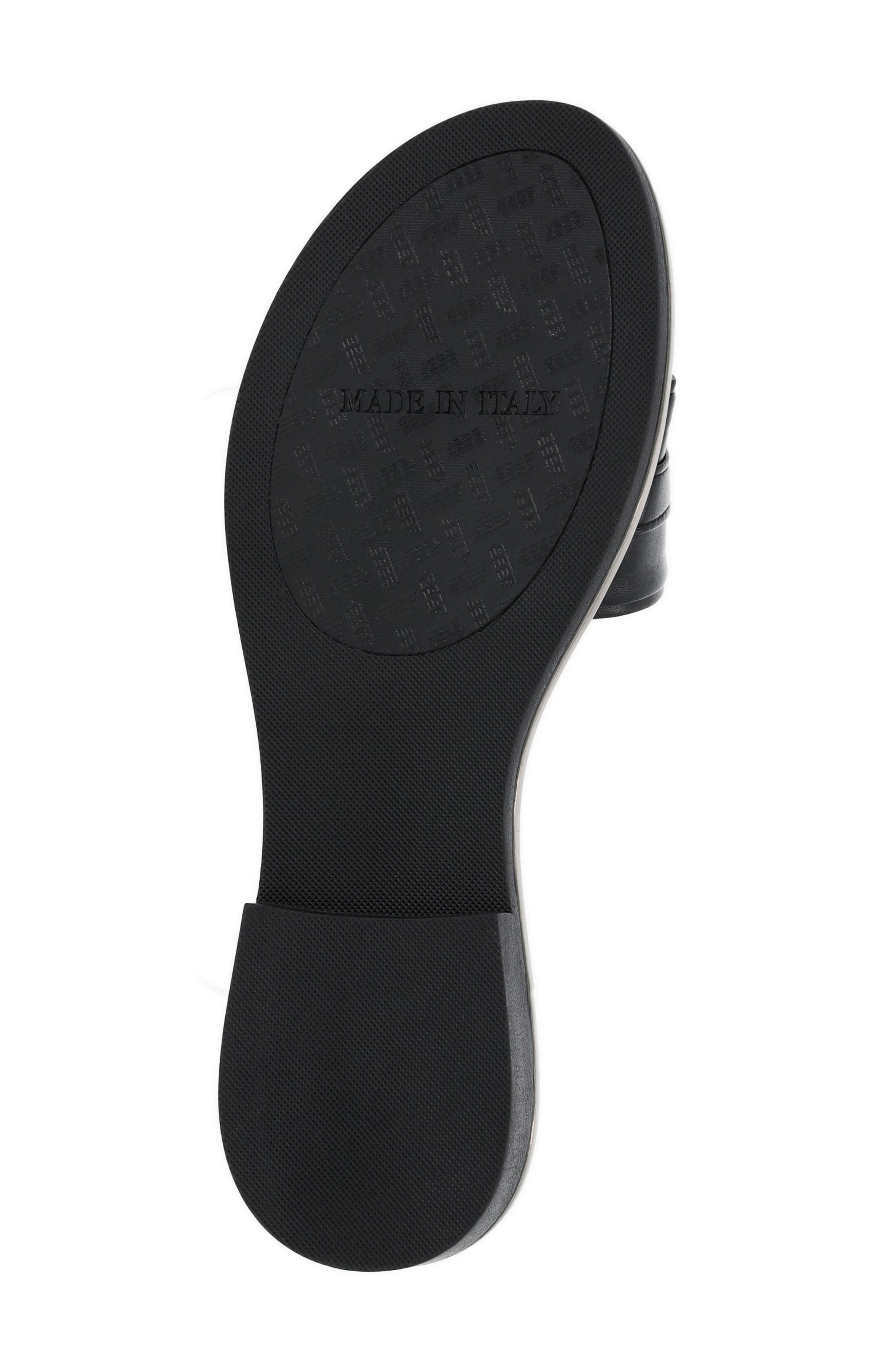 ITALIAN SHOEMAKERS Monik Chain Flat Slide Sandal, Alternate, color, 