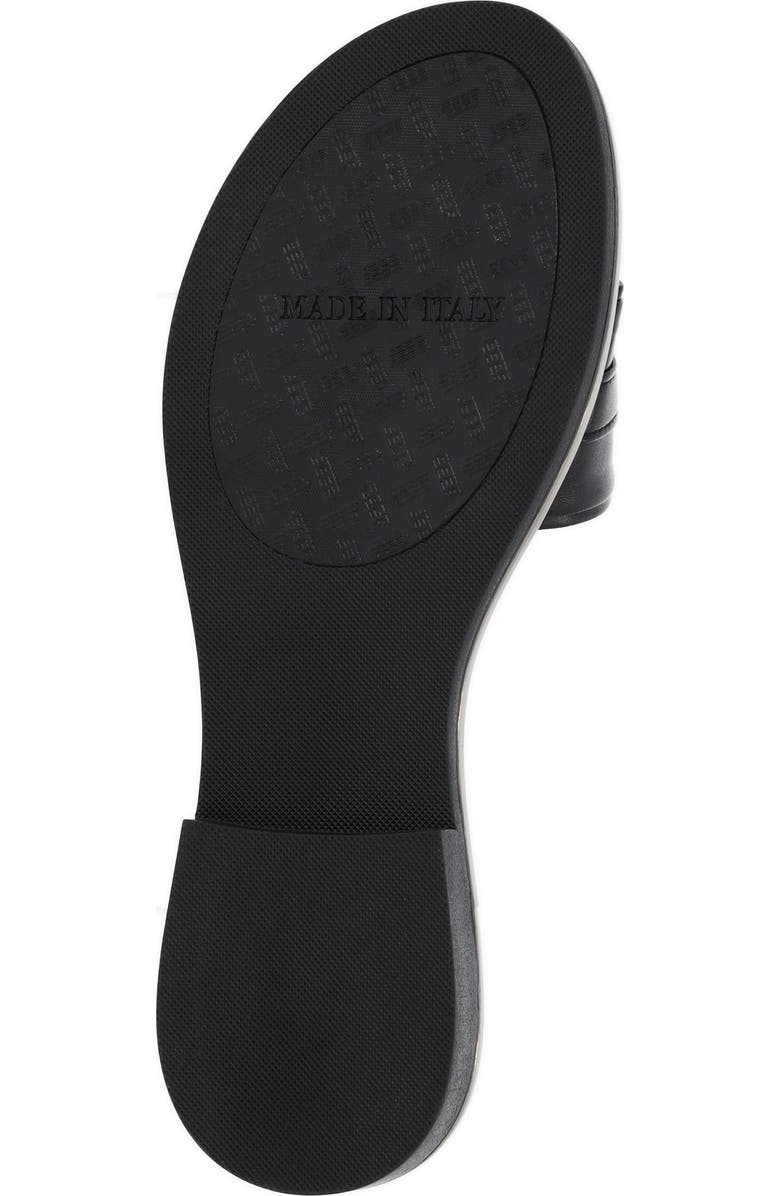 ITALIAN SHOEMAKERS Monik Chain Flat Slide Sandal, Alternate, color,