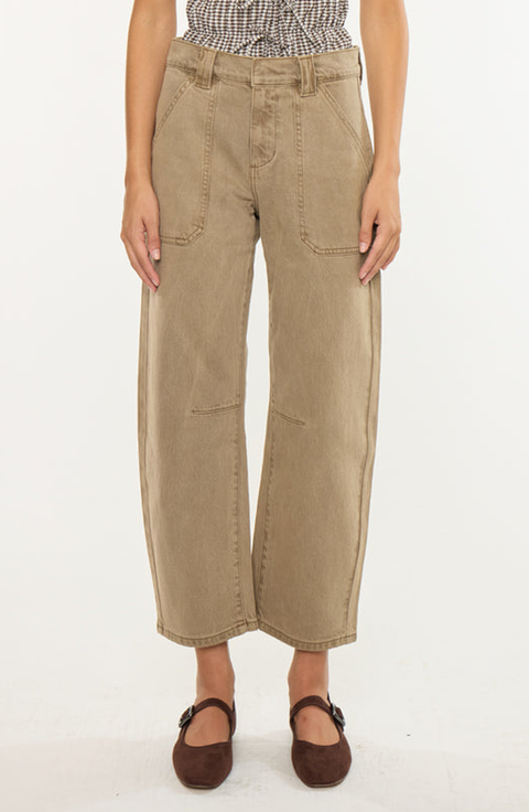 Serene Low Slung Barrel Jeans