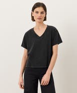Pact Organic Cotton Vintage Jersey V-Neck Tee