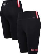 PRO STANDARD Women's Pro Standard Black Boston Red Sox City Scape Bike Shorts