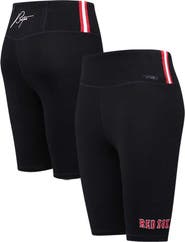 PRO STANDARD Women's Pro Standard Black Boston Red Sox City Scape Bike Shorts