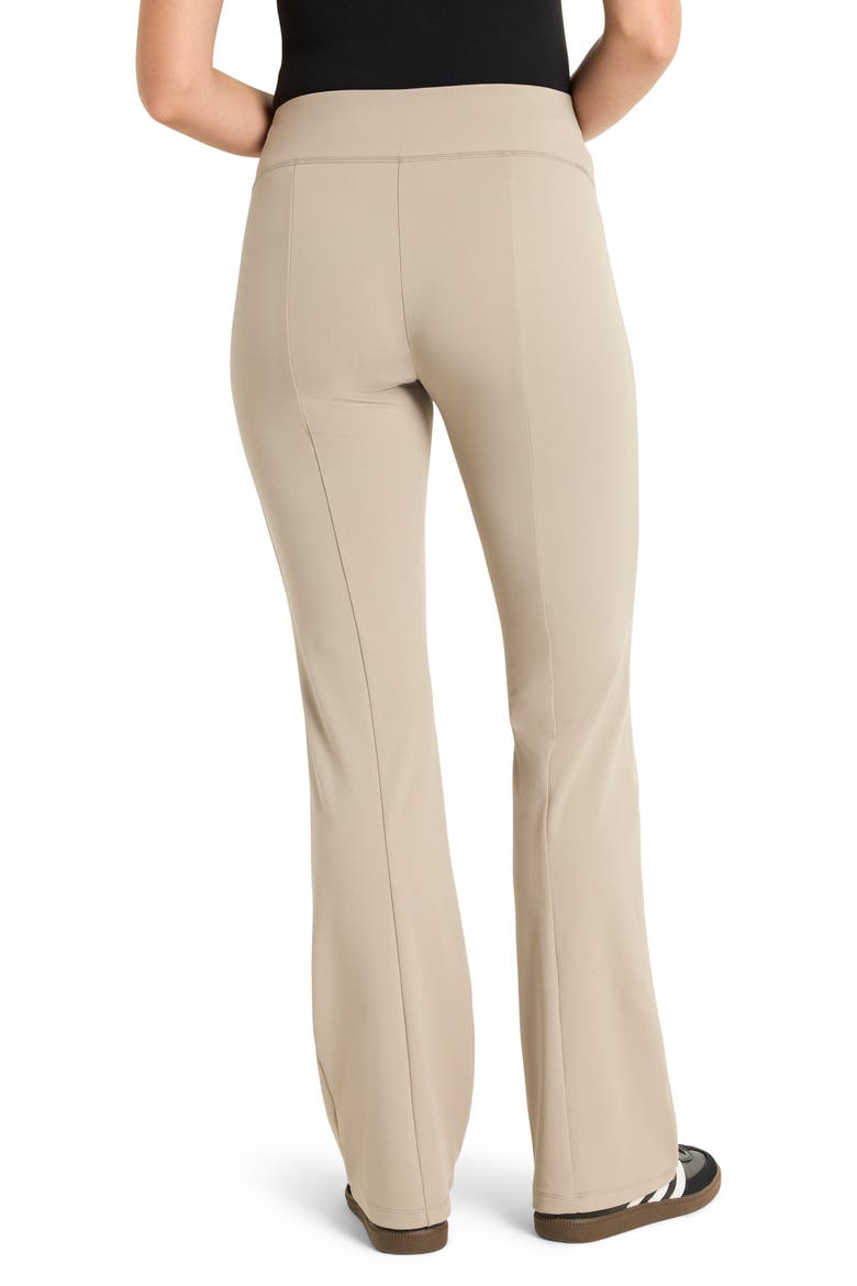 Luxe Stretch Bootcut Pants, Alternate, color, DARK COBBLESTONE
