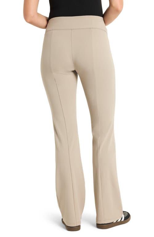 Nz Active By Nic+zoe Luxe Stretch Bootcut Pants In Dark Cobblestone