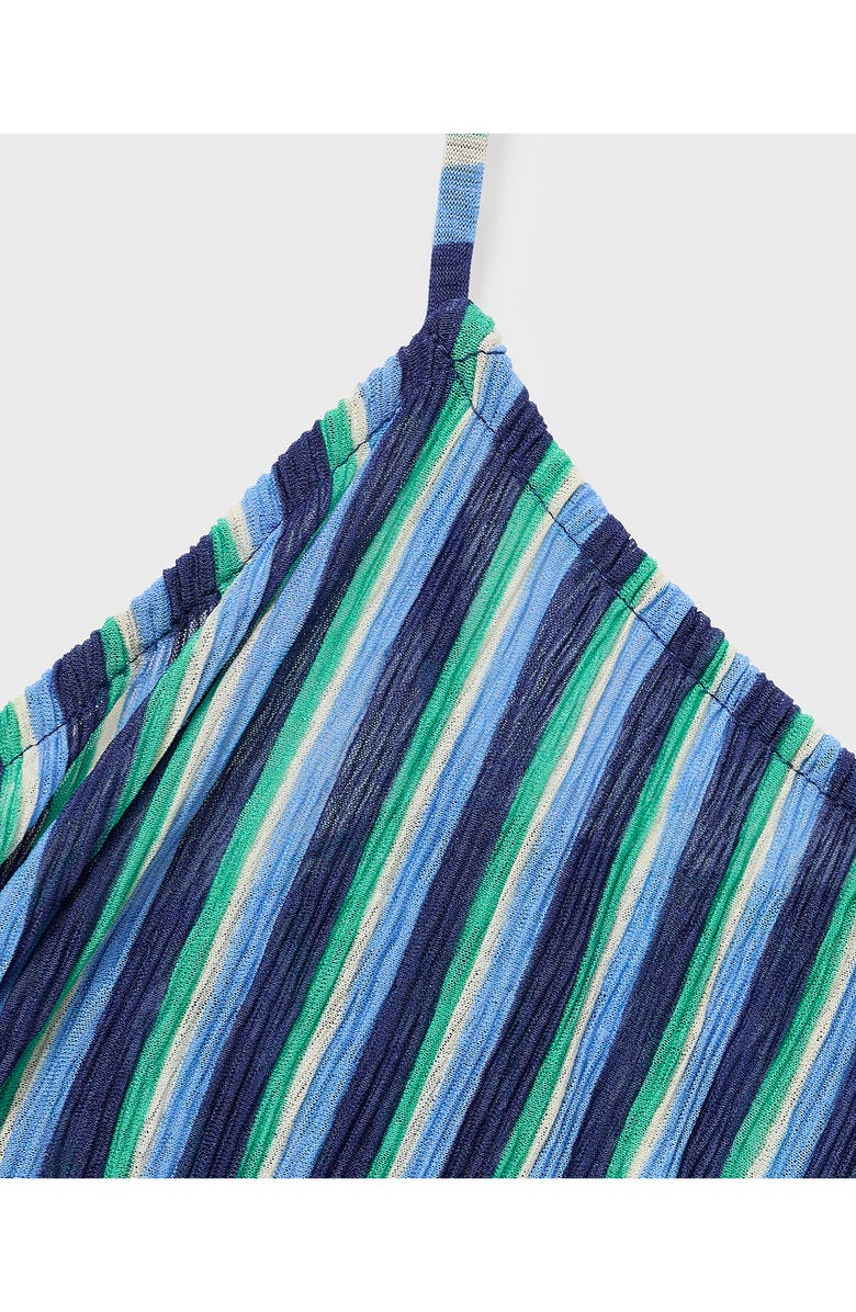 MANGO Stripe Maxi Dress, Alternate, color, Blue