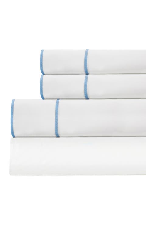 Framed 600 Thread Count Sateen Sheet Set
