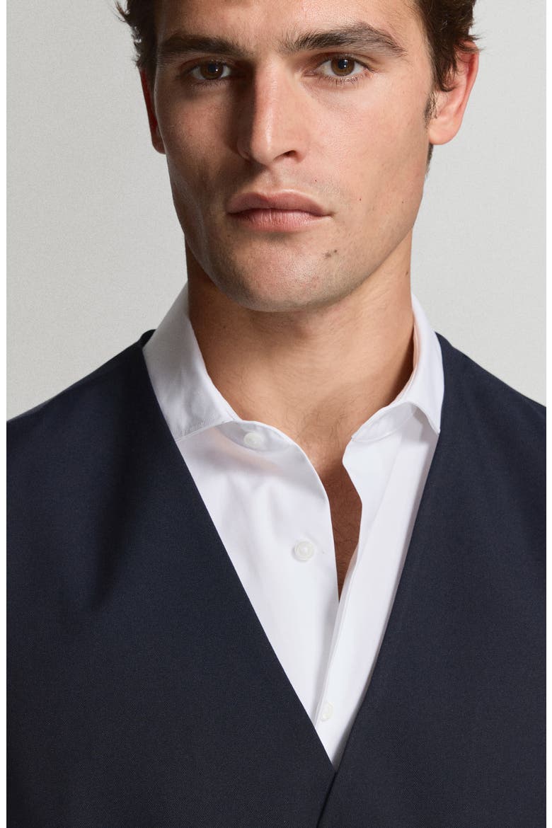 Slim Fit Suit Vest, Alternate, color, NAVY