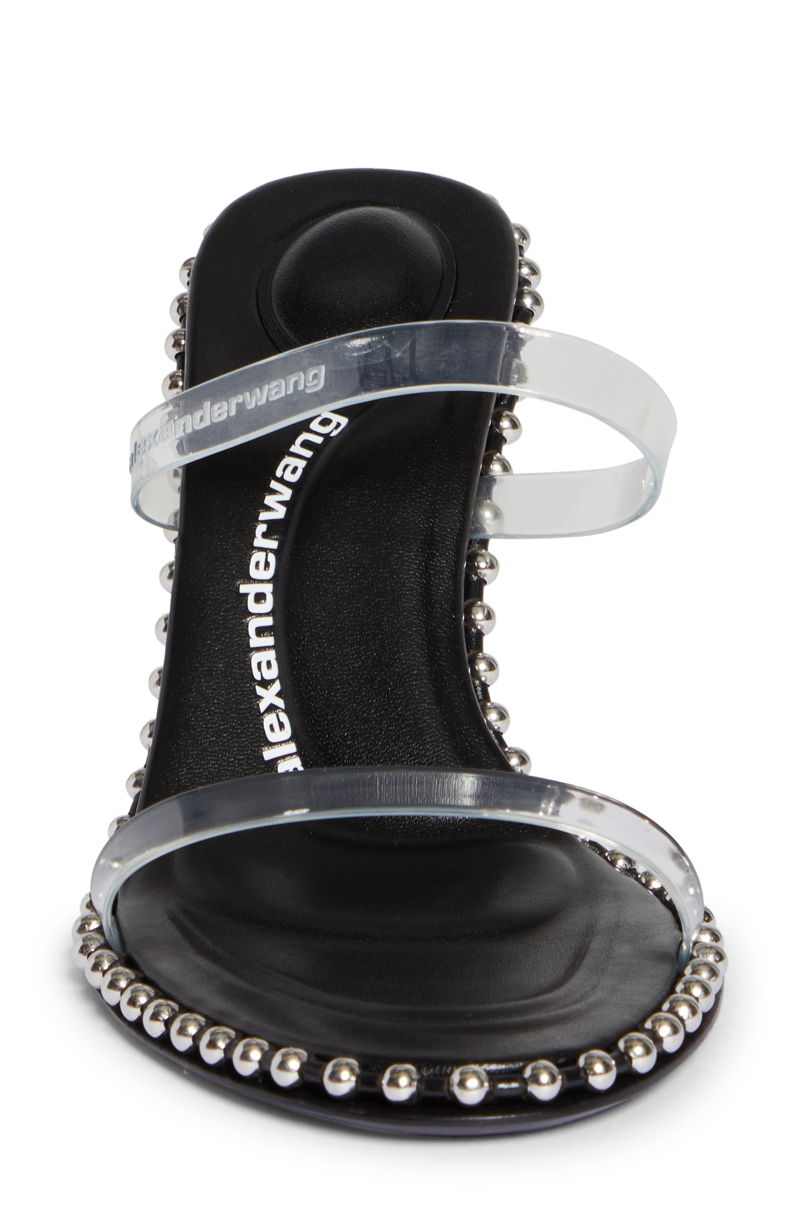 Alexander Wang Nova Studded Slide Sandal, Alternate, color, 