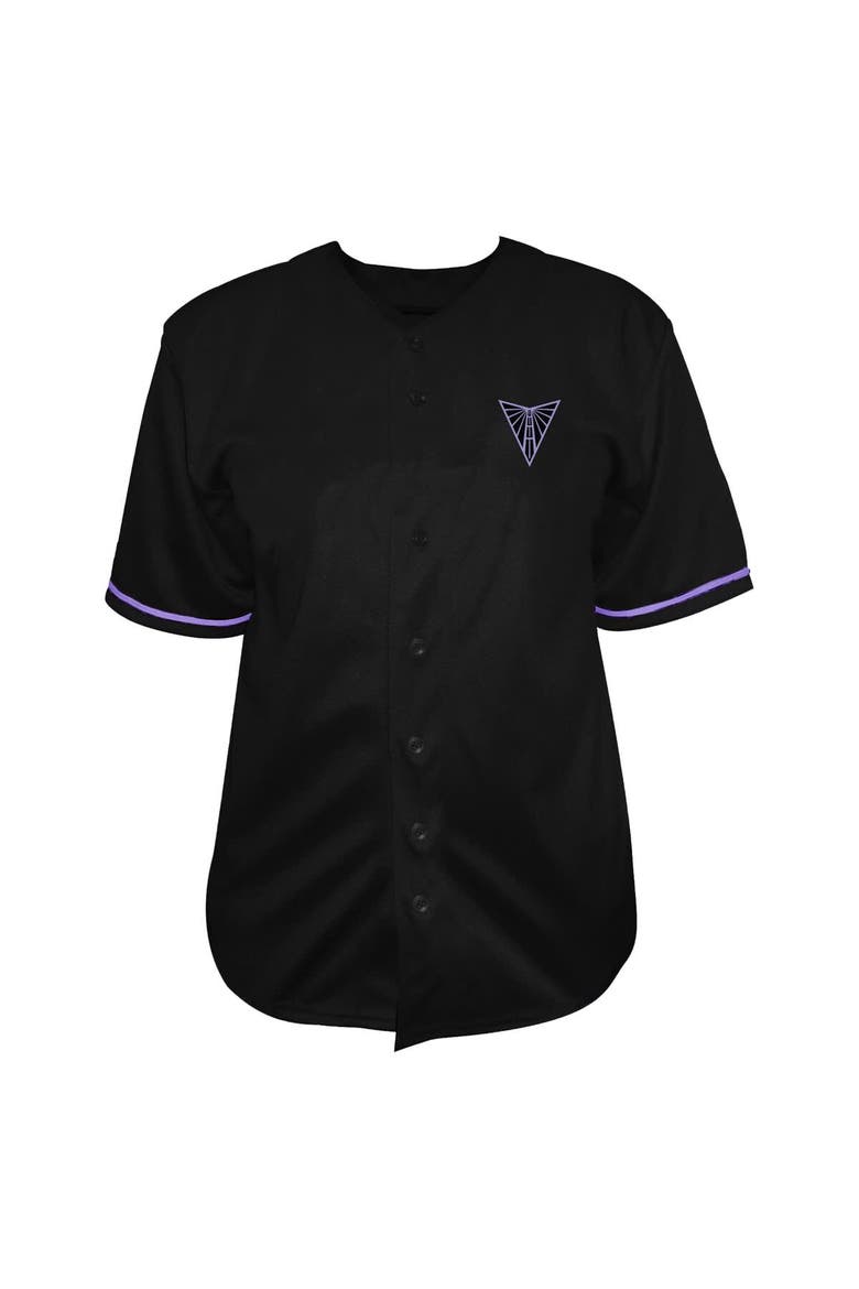 Men's Fanatics  Eclipse Black Golden State Valkyries Big & Tall Full-Button Fashion Jersey, Alternate, color, Eclipse Black
