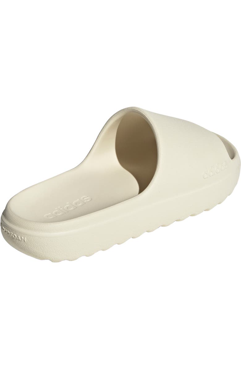 adidas Adilette Lumia Slide Sandal, Alternate, color, Wonder White/ Wonder White