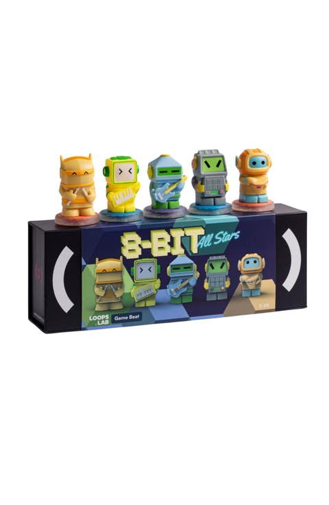 Kids' 8-Bit All Stars 5-Dolls Band Set