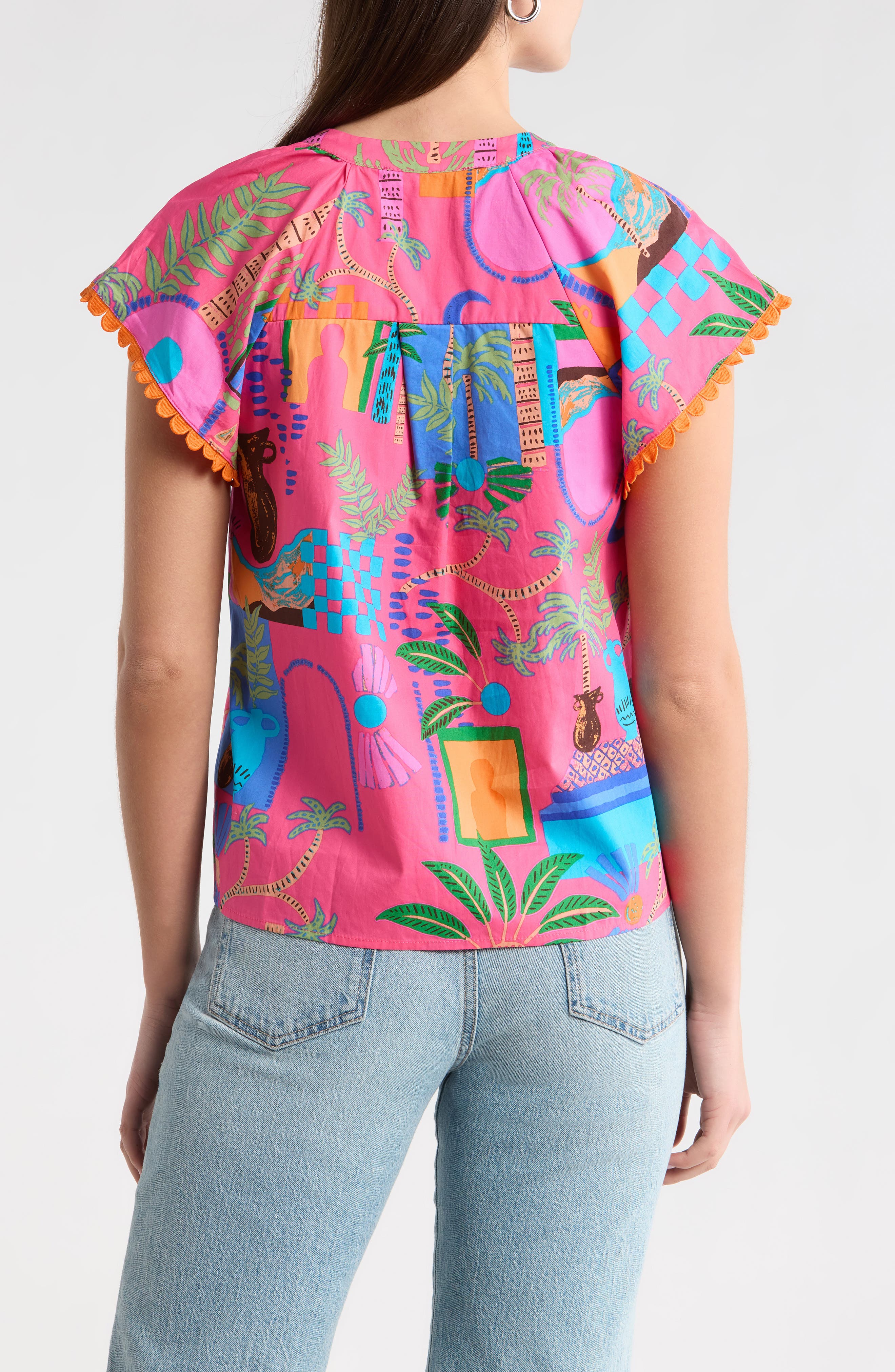 Lanus City Ayla Split Neck Top - image 2