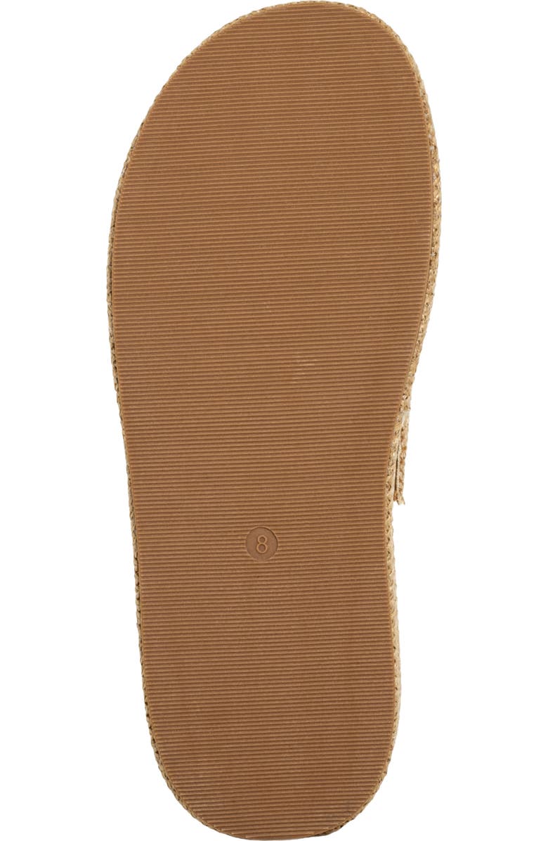 SHUSHOP Lexie Platform Slide Sandal, Alternate, color, Natural