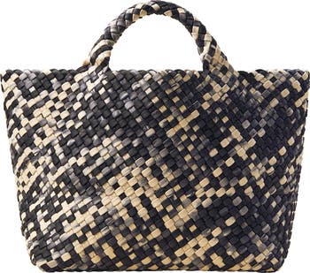 環境に配慮した★NAGHEDI★St. Barths Medium Tote Watercolor St. Barths Medium Tote Watercolor | Paros