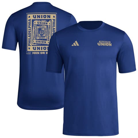 Men's adidas Navy Philadelphia Union AEROREADY Local Wrap T-Shirt
