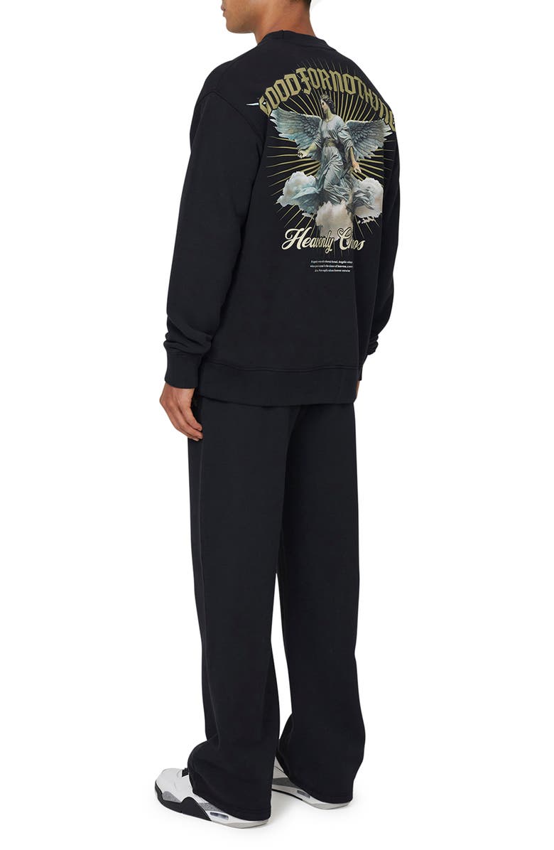 Good For Nothing Heaven Relaxed Jogger, Alternate, color, Black