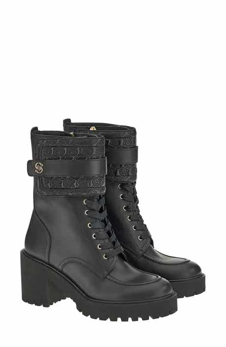 FERRAGAMO Salvatore Ferragamo Shiraz Lace-Up Bootie