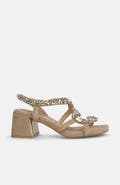 Alma en Pena Snake Heel Sandal